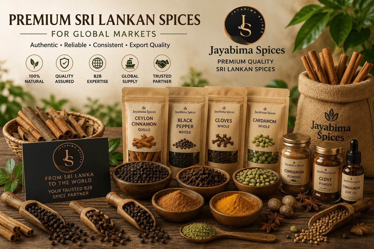 Import Ceylon Spices from Sri Lanka: Step-by-Step Guide for International B2B Buyers