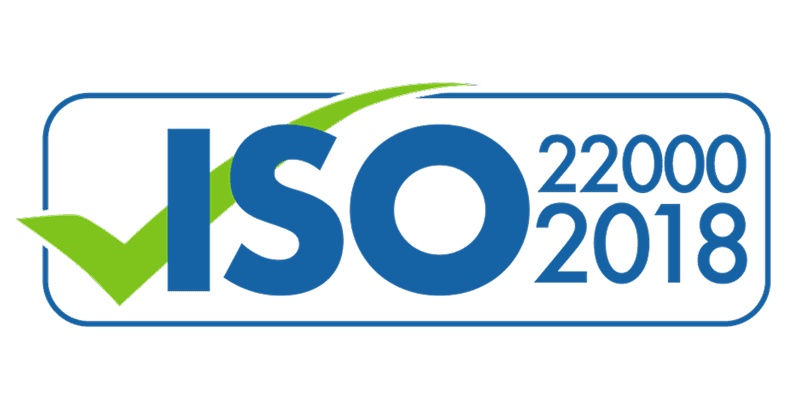 ISO 22000:2018 certification